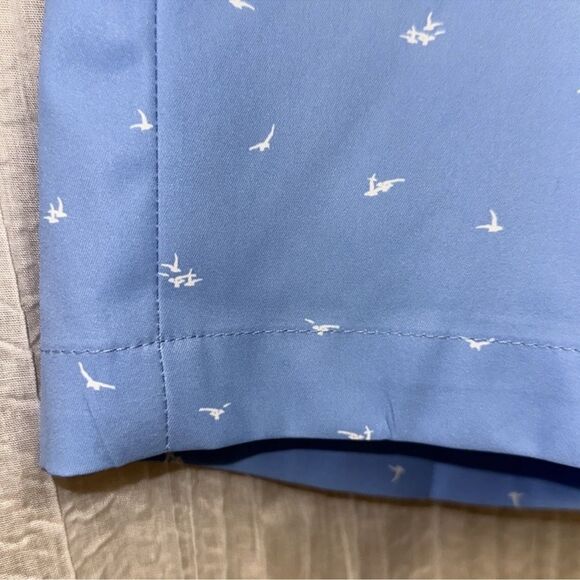 Walter Hagen 34 9” Blue White Seagulls Inseam Perfect 11 Collection Golf Shorts - Picture 6 of 16